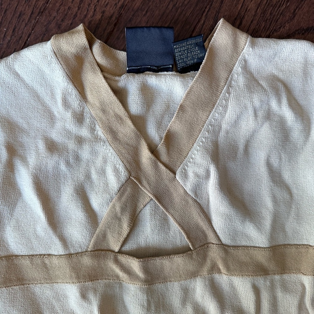 Tailor B. Moss Cream Knit Top